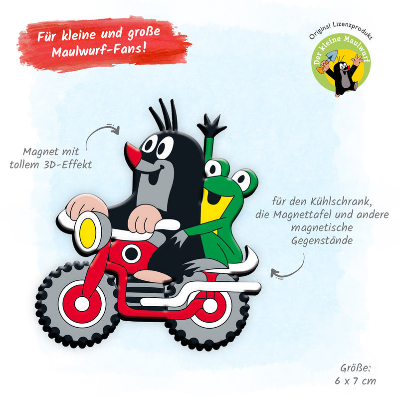 Magnet-Maulwurf-Motorrad