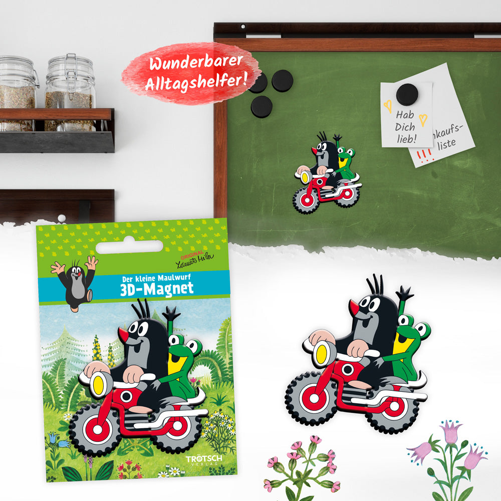 Magnet-Maulwurf-Motorrad