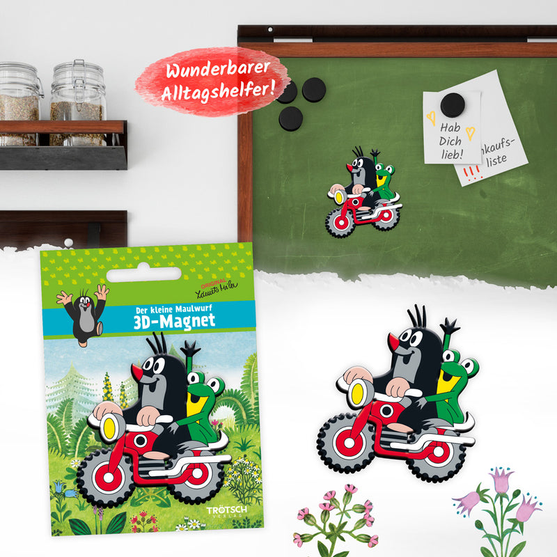 Magnet-Maulwurf-Motorrad