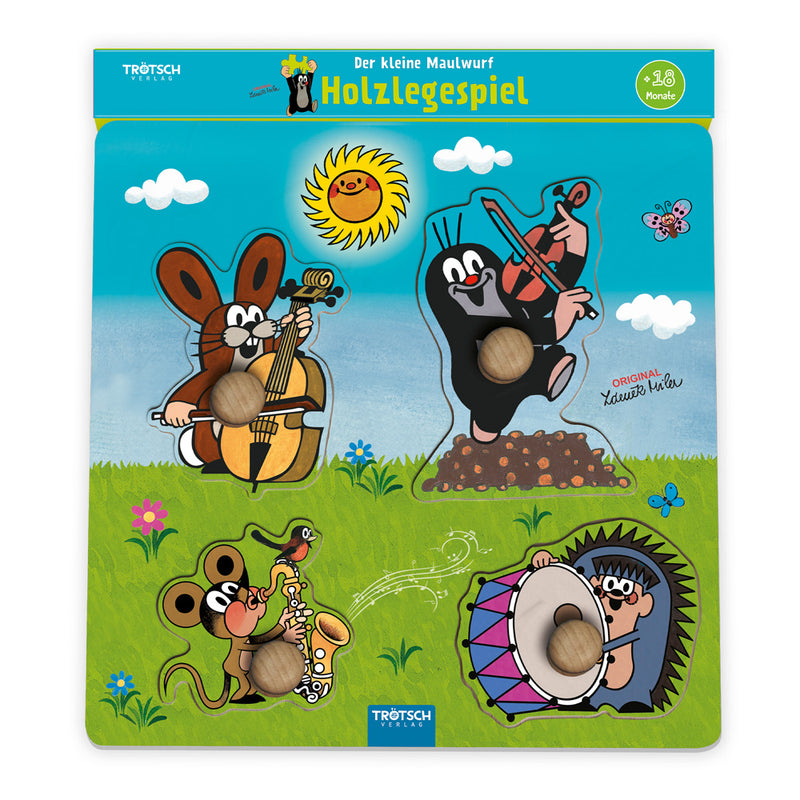 Legespiel-Musikanten-Maulwurf