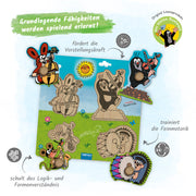 Legespiel-Musikanten-Maulwurf
