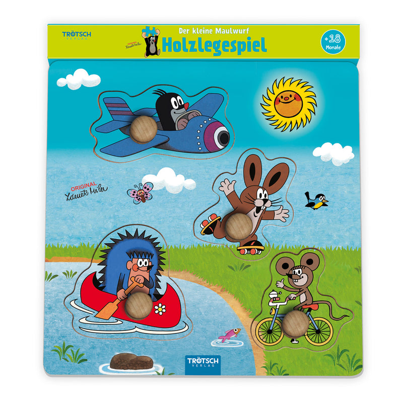Legespiel-Fahrzeuge-Maulwurf