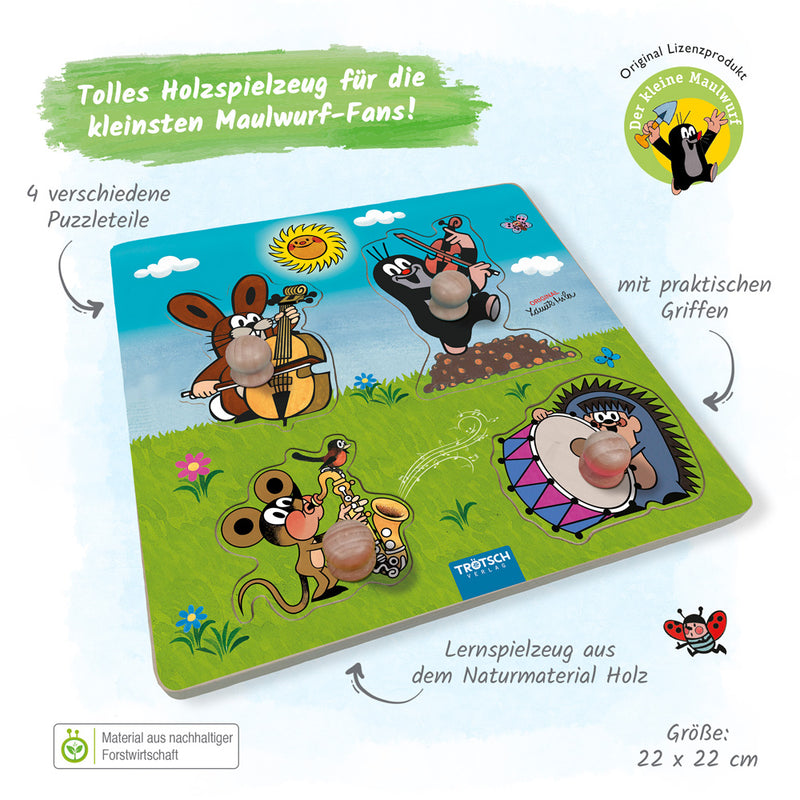 Legespiel-Fahrzeuge-Maulwurf