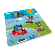 Legespiel-Fahrzeuge-Maulwurf