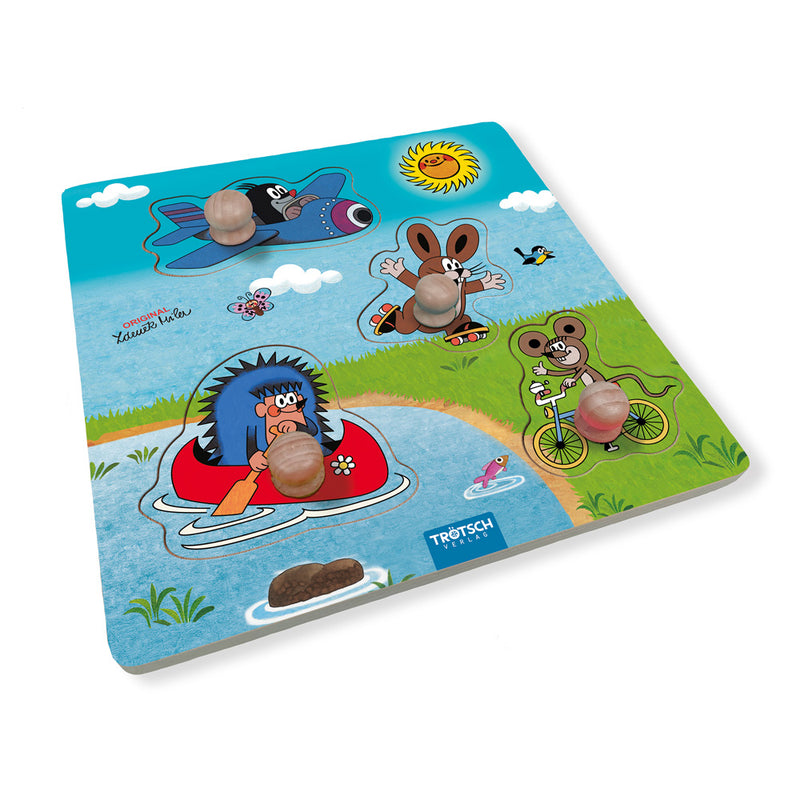 Legespiel-Fahrzeuge-Maulwurf
