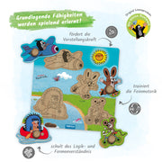 Legespiel-Fahrzeuge-Maulwurf