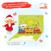 Popup-Karte-Sandmann-Freunde
