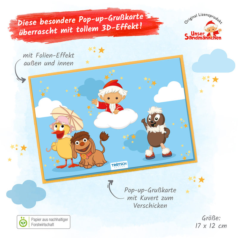 Popup-Karte-Sandmann-und-Freunde