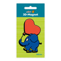 3-D-Magnet-Elefant-Herzballon