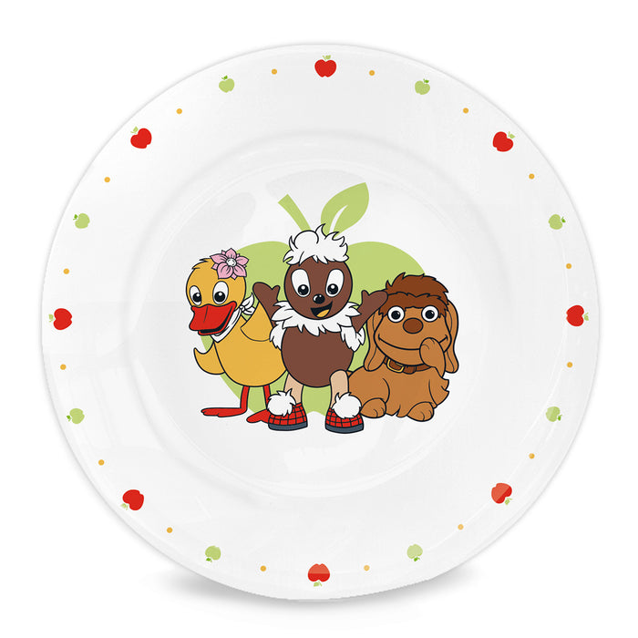 3tlg-Geschirrset-Pittiplatsch