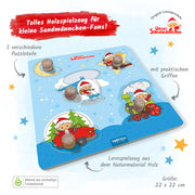 Holzlegespiel-Sandmann