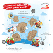 Holzlegespiel-Sandmann