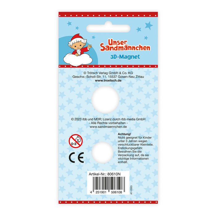 3D-Magnet-Sandmann-Raumfahrer