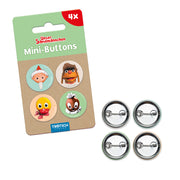 4erSet-Buttons-Sandmann-retro