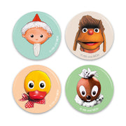4erSet-Buttons-Sandmann-retro