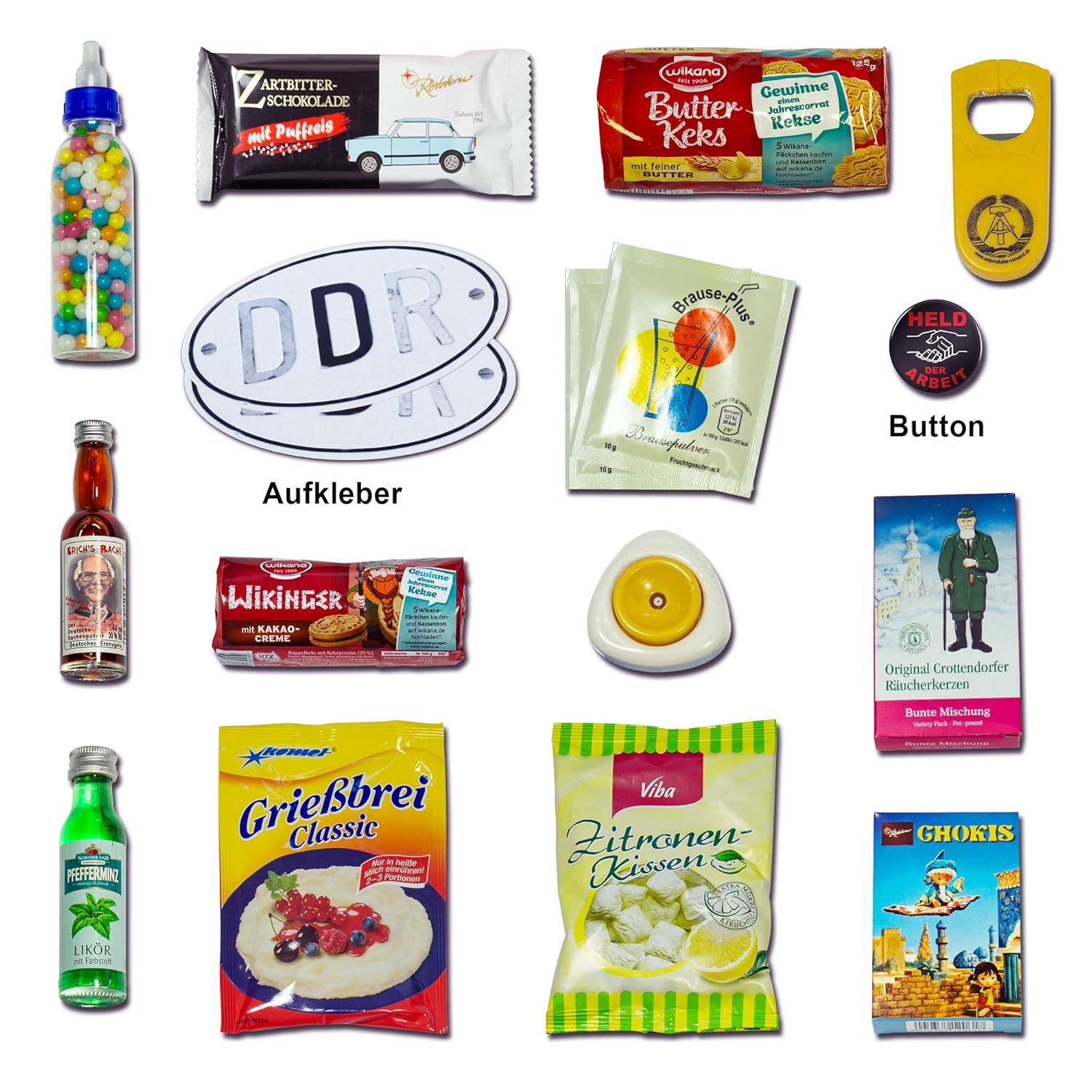 Geschenkset Ostpaket "26x DDR Produkte“