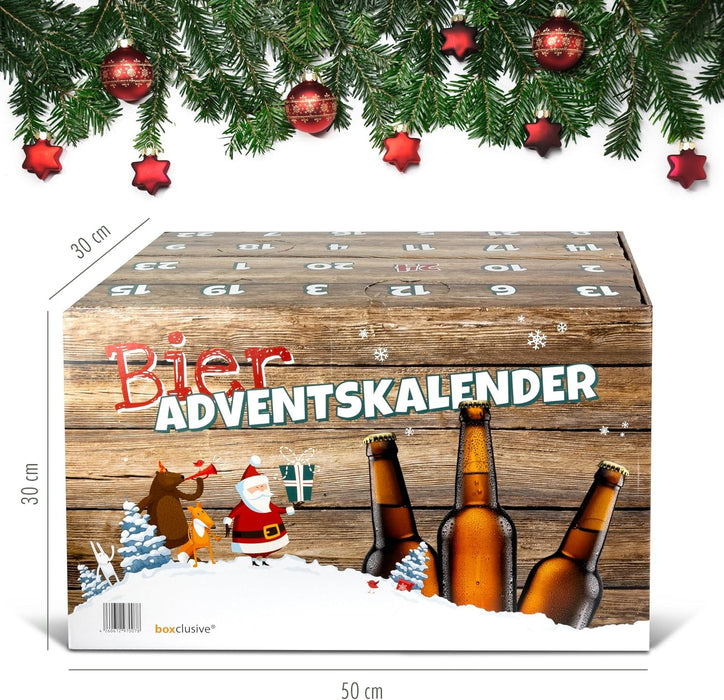 Köstlicher Bier-Adventskalender 2025 mit 24x sächsischen Spitzenbieren