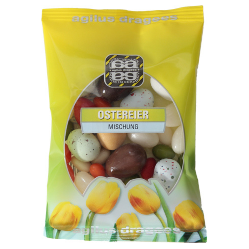Ostereier-Dragee-Mischung mit unterschiedlichen Füllungen 125g - ideal fürs Osternest