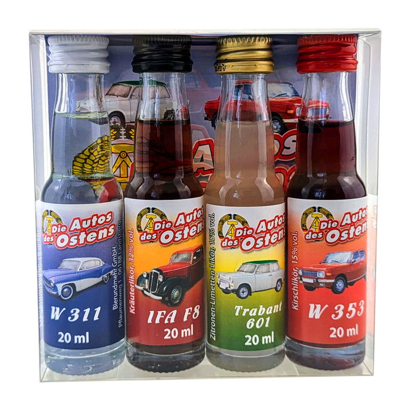 DDR Spaßliköre Edition Auto 4x 0,02l