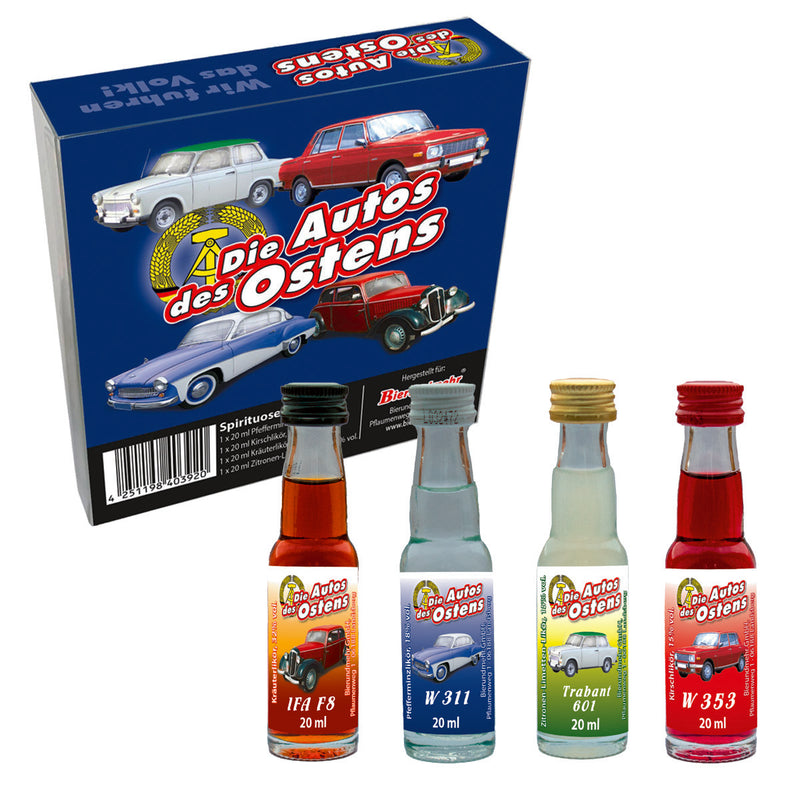 DDR Spaßliköre Edition Auto 4x 0,02l