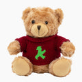 Weicher Berliner Plüsch-Teddybär mit feiner AMPELMANN-Stickerei zum Kuscheln - 23cm groß