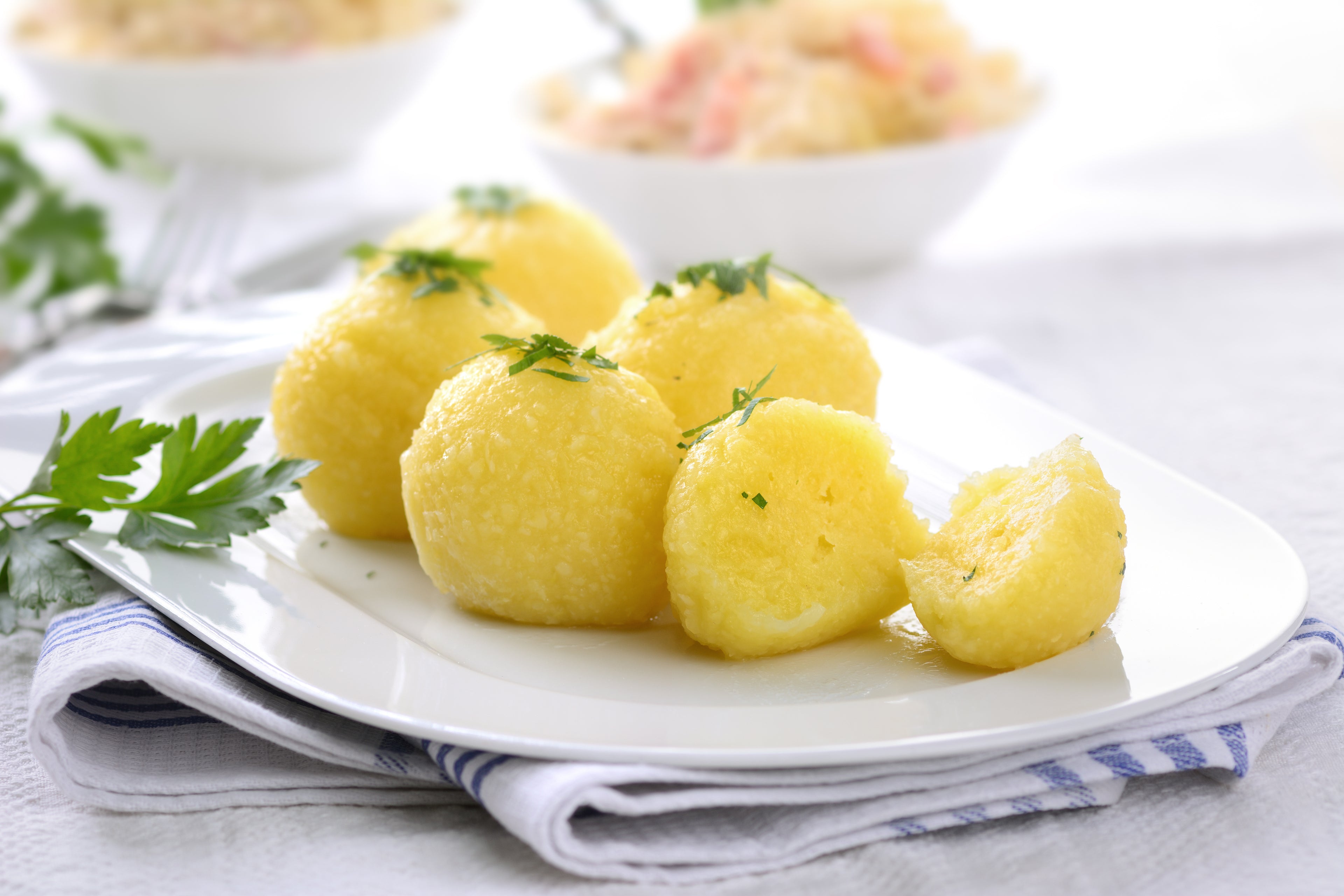Werners Original Thüringer-Vogtländische Klöße – Gluten- und Lactosefrei - 12 Klöße
