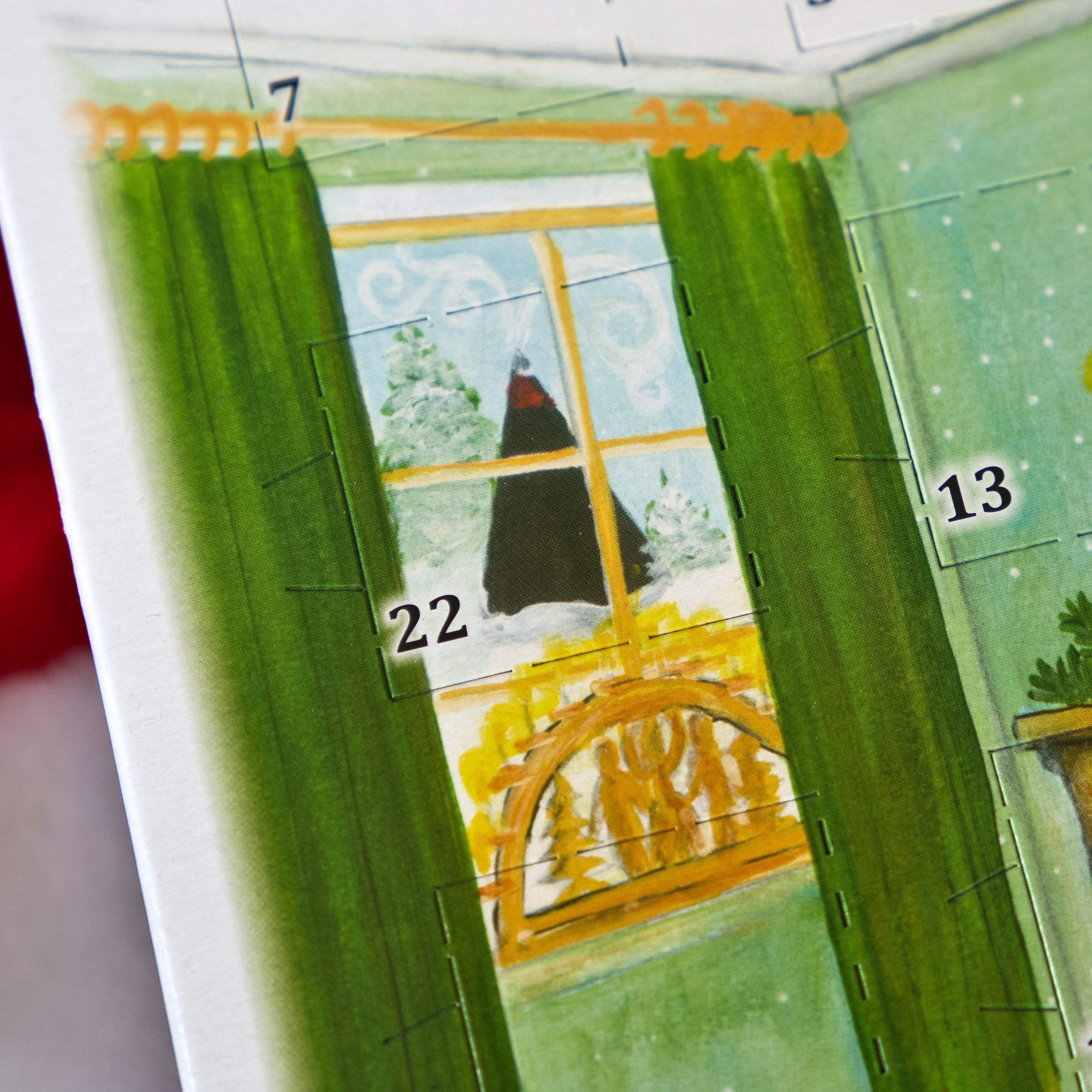 Original Crottendorfer Räucherkerzen Adventskalender 2026 – 24 verschiedene Düfte, 24 Stück - hochkant.
