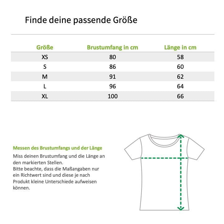 Ampelmann T-Shirt für Damen - nachhaltige Produktion