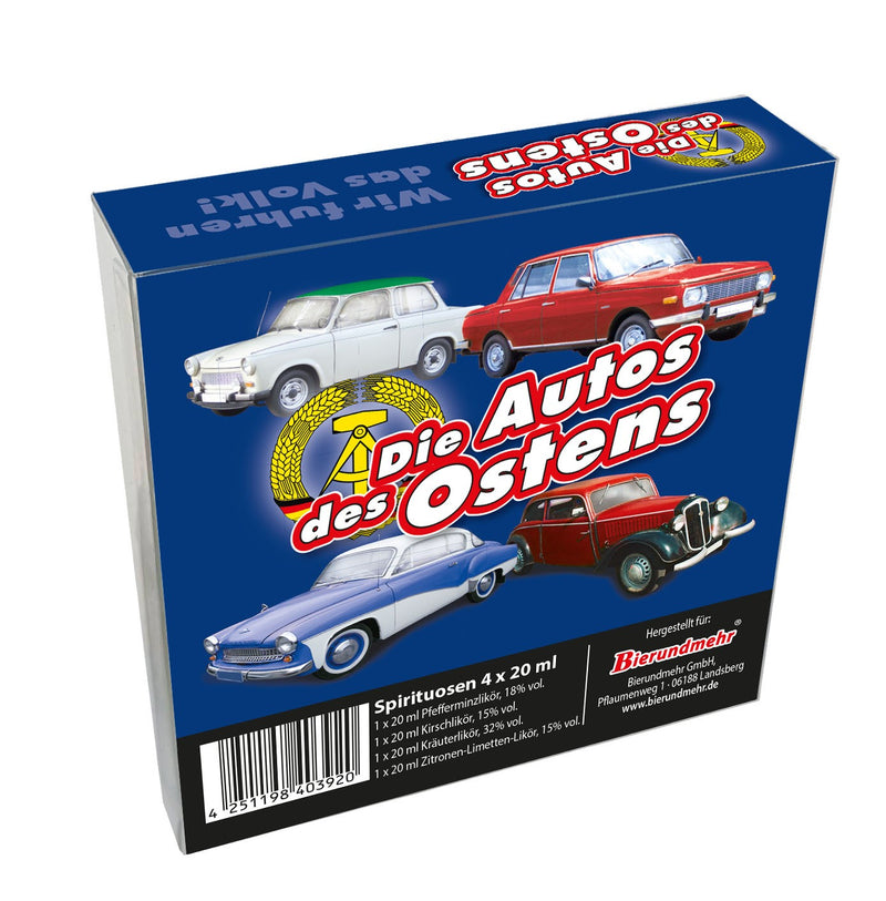 DDR Spaßliköre Edition Auto 4x 0,02l