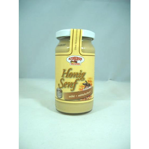 Bayerischer Senf mit Honig (Altenburger), 200 ml Glas