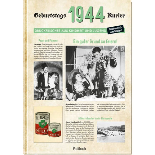 Buch: 1944 - Geburtstagskurier
