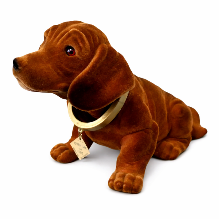 Wackel Dackel braun 29 cm - Original seit 1965