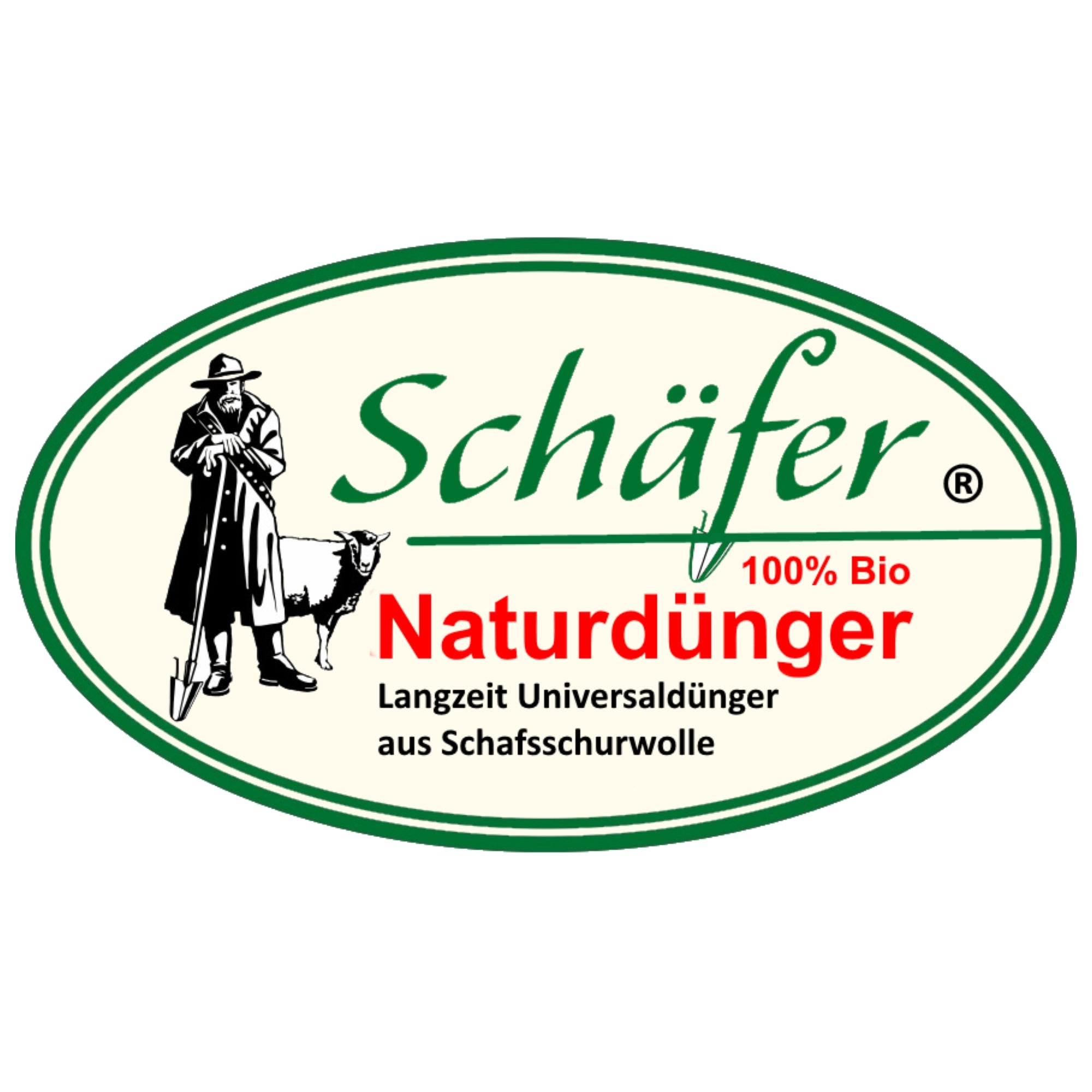 Schäfer Naturdünger – 850 g Bio-Schafwolldünger aus deutscher Wolle - Organischer Universaldünger für Obst & Gemüse - Stickstoffreich - Made in Germany
