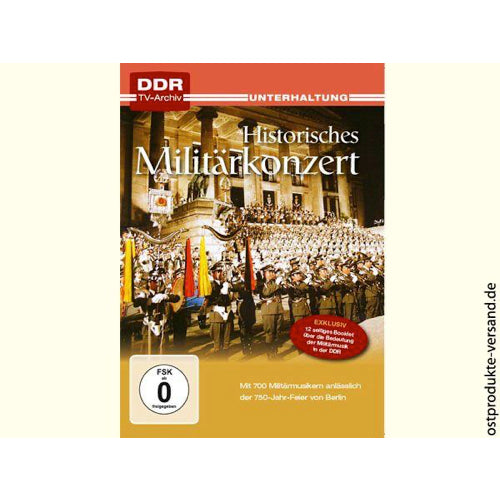 DVD Historisches Militärkonzert NVA der DDR