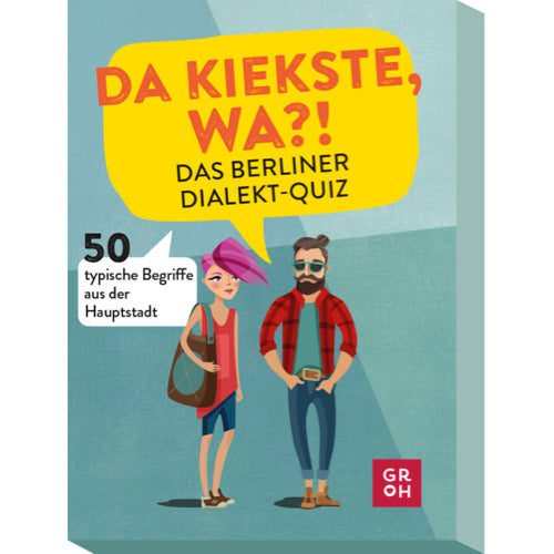 Da kiekste, wa?! Das Berliner Dialekt-Quiz - Spiel