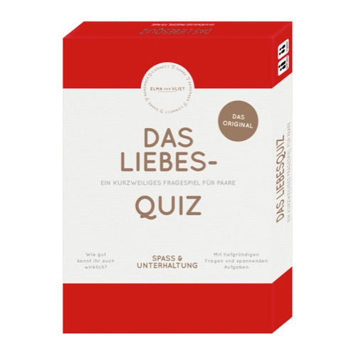 Das Liebesquiz - Spiel