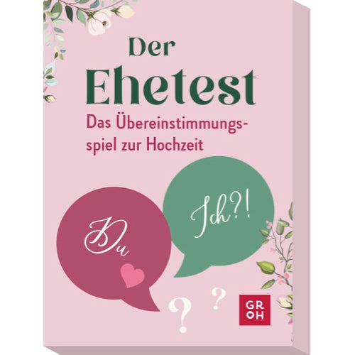 Der Ehetest - Spiel