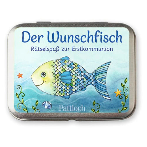 Der Wunschfisch. Rätselspaß zur Erstkommunion Metallbox - Spiel