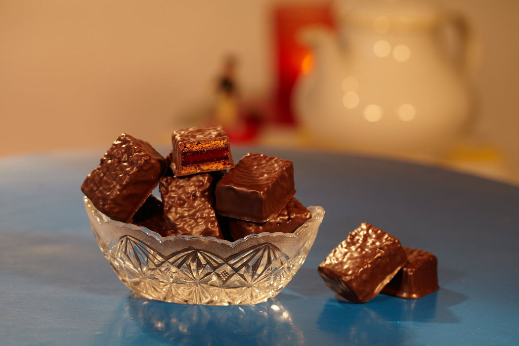 Dr. Quendt Dresdner Lebkuchen-Konfekt mit feiner Gewürznote (ohne Marzipan), 130g