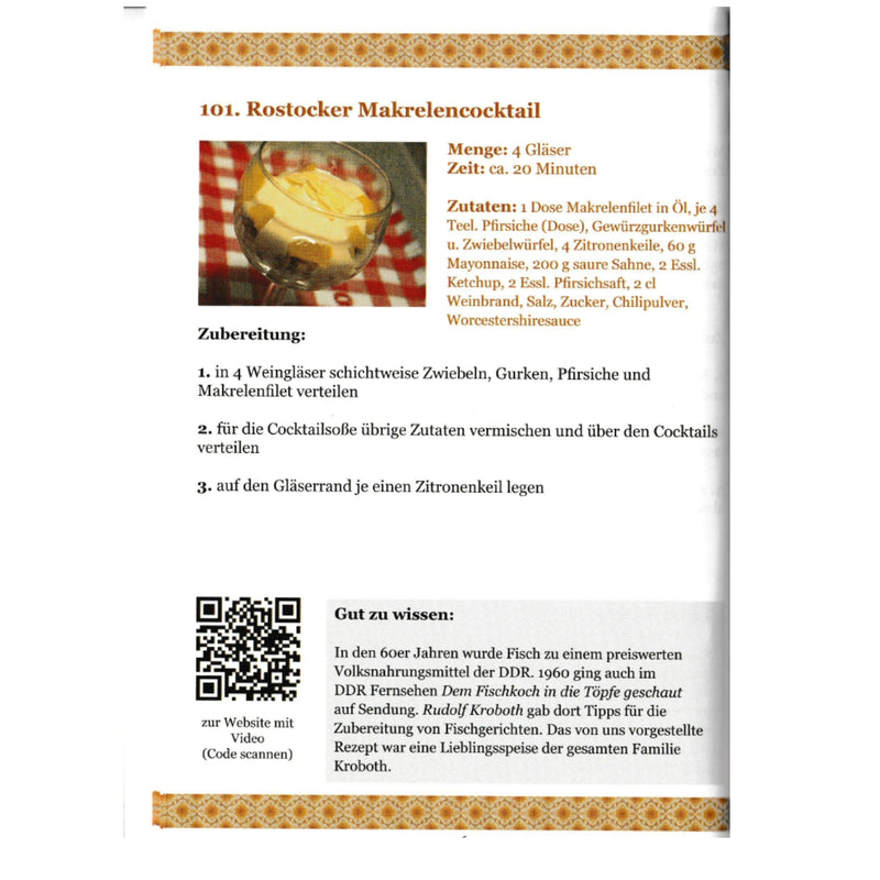 Ostdeutsch Kochen Band 2 - DDR Kochbuch inkl. Videos