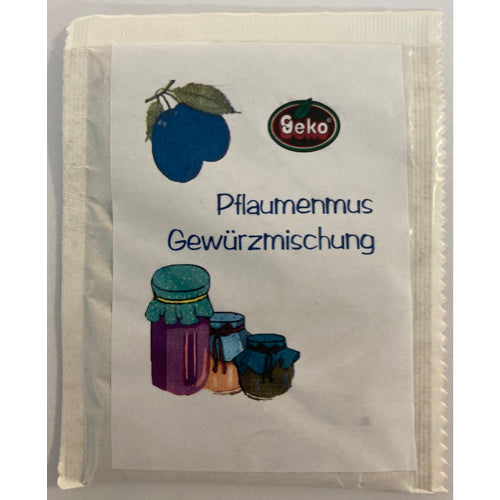 GEKO "Pflaumenmus-Gewürzmischung" 20g