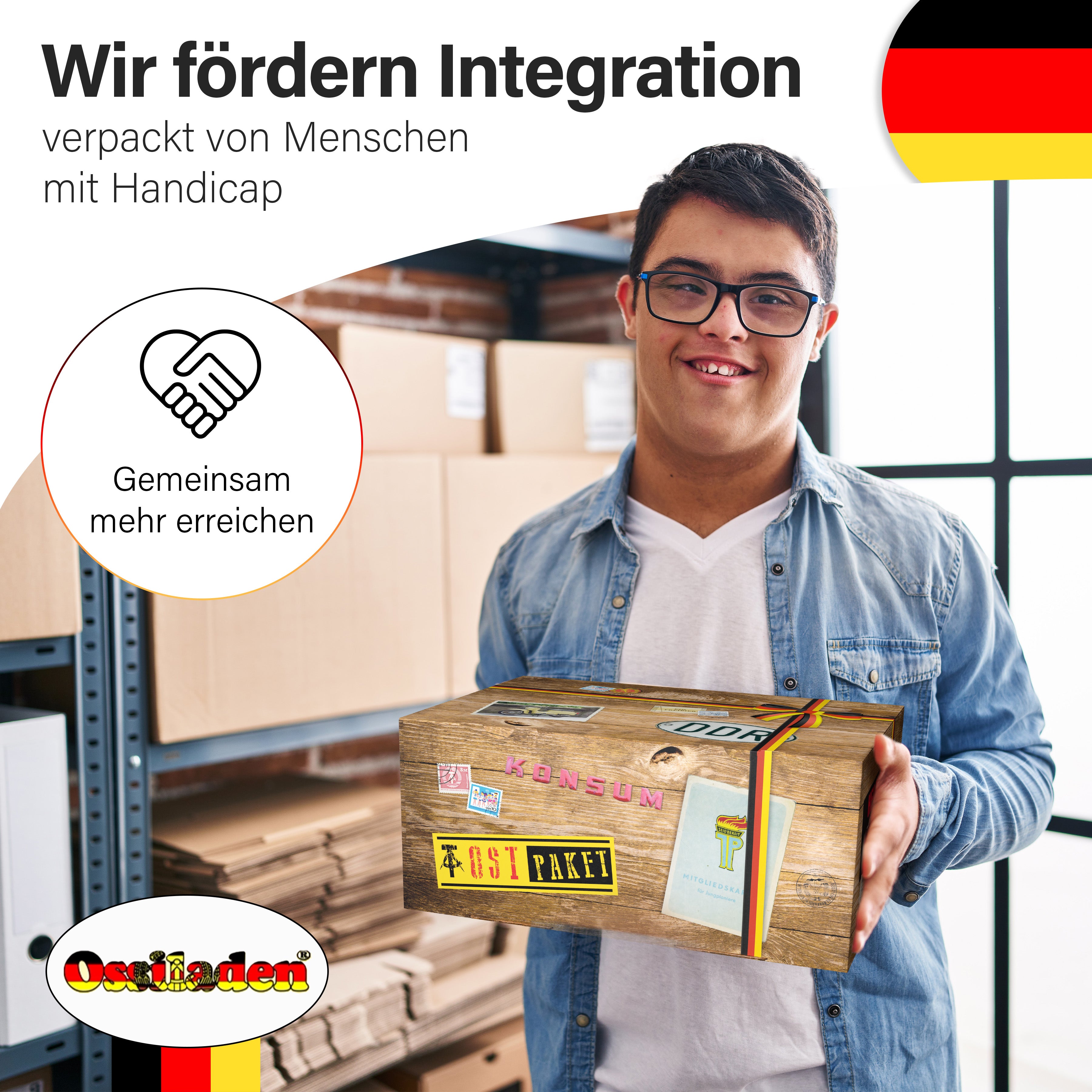 Geschenkset Ostpaket "26x DDR Produkte“