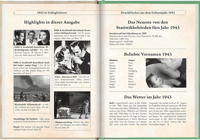 Legenden wurden 1943 geboren - Geschenkset Ostpaket "Männer Box"