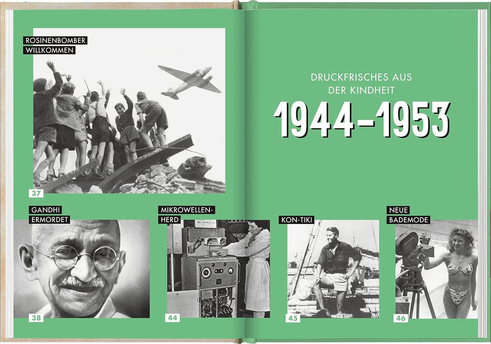 Legenden wurden 1943 geboren - Süßigkeiten Set DDR L