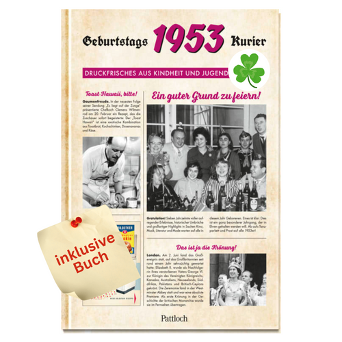 Legenden wurden 1953 geboren - Geschenkset Ostpaket "Schokoladenbox M"