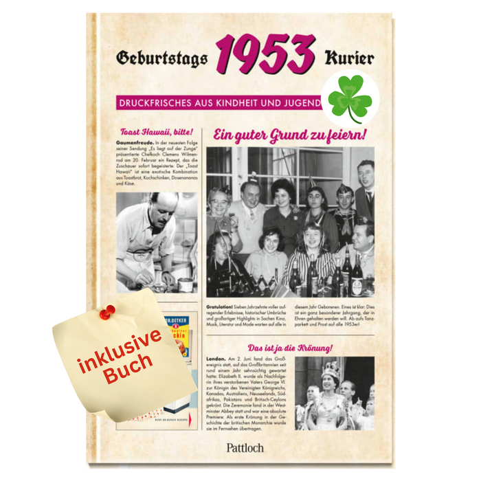 Legenden wurden 1953 geboren - Geschenkset Ostpaket "Schokoladenbox M"