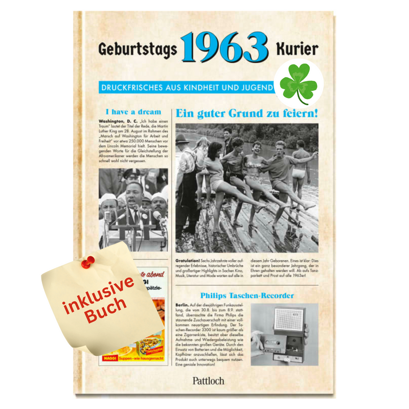Legenden wurden 1963 geboren - Geschenkset Ostpaket "Männer Box"