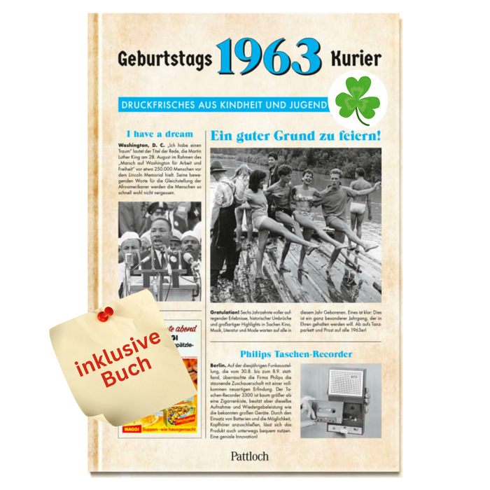 Legenden wurden 1963 geboren - Süßigkeiten Set DDR L