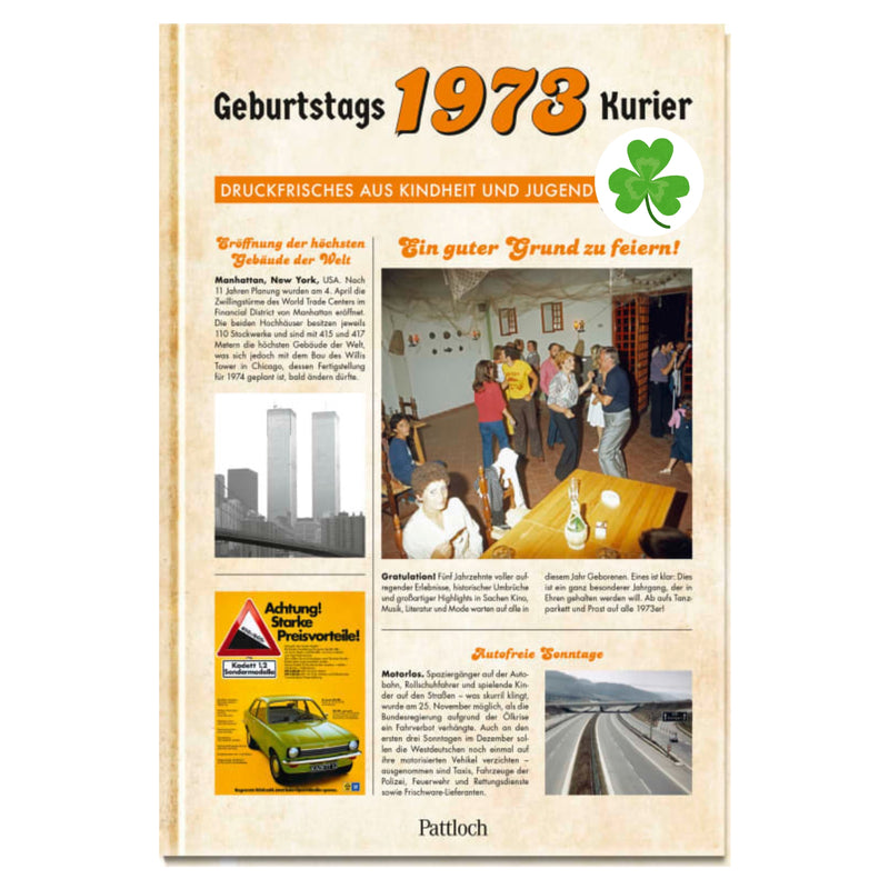 1973 - Geburtstagskurier - Hardcover - 80 Seiten