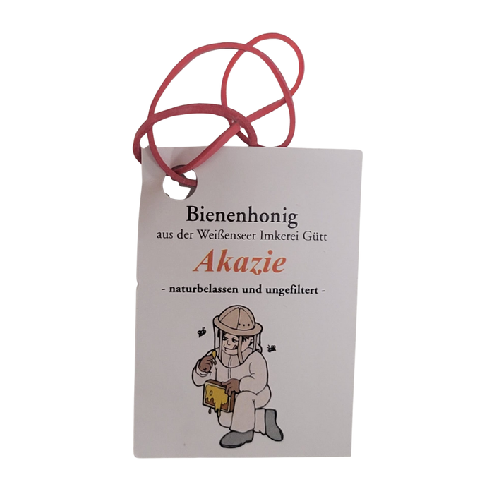 Kleiner Bär mit Honig – Akazienhonig naturbelassen & ungefiltert, 250 g